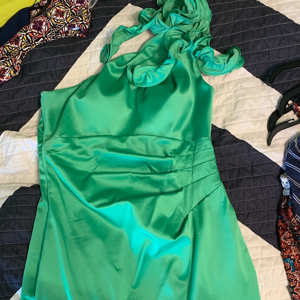 One shoulder dress